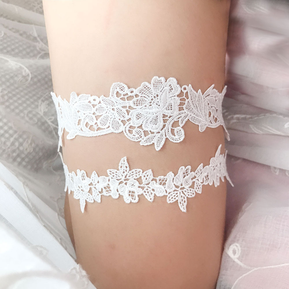 Garter Belt Set - K02 여성을위한 패션 부드러운 섹시한 레이스