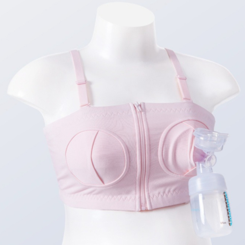 Nursing Bra Sleep - 핸즈프리 펌핑 브라 조절 가능한 임산부