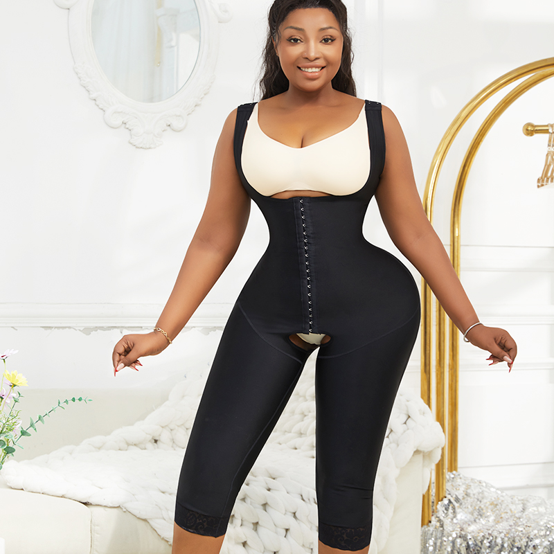 Shapewear Bodysuit Firm - 여성용 전신 보정 속옷 복부 조절
