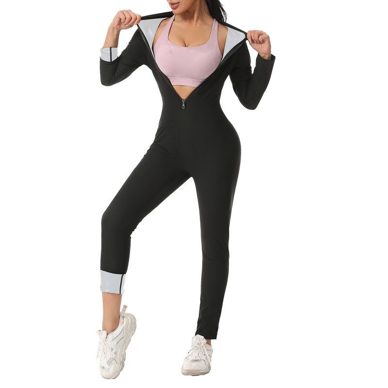 Shapewear Bodysuit Firm - 여성용 핫 써멀 지방 연소 쉐이퍼
