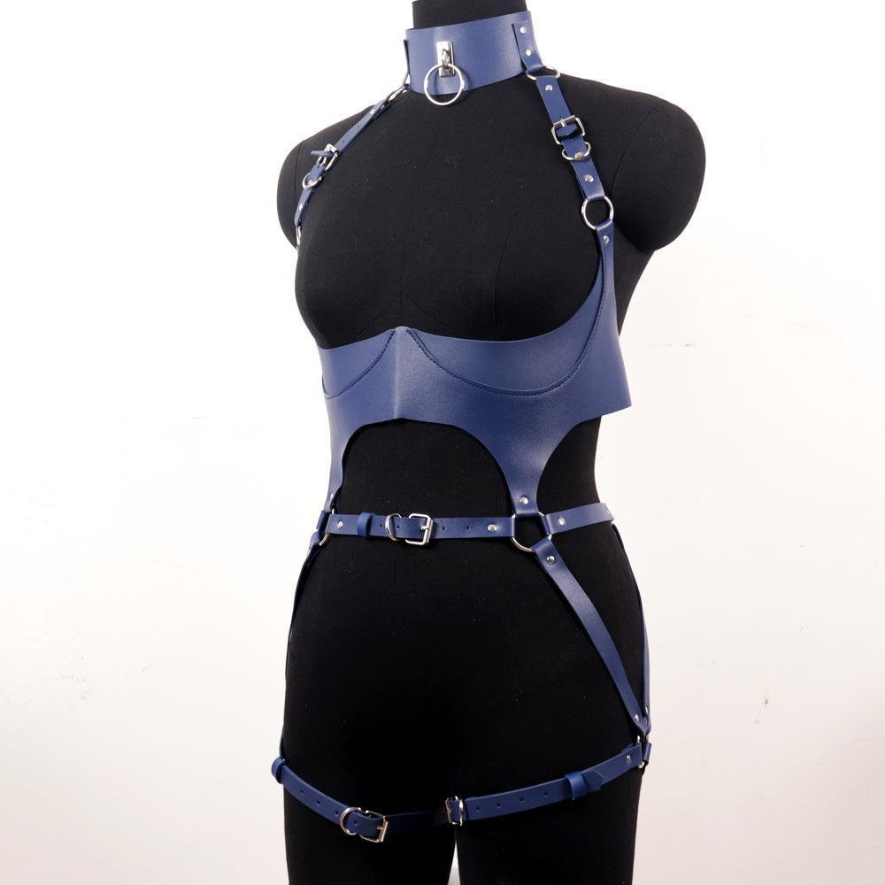여성 가죽 하네스 세트 섹시 란제리 바디 본디지 스트랩 - Garter Belt Set 리뷰 및 가격