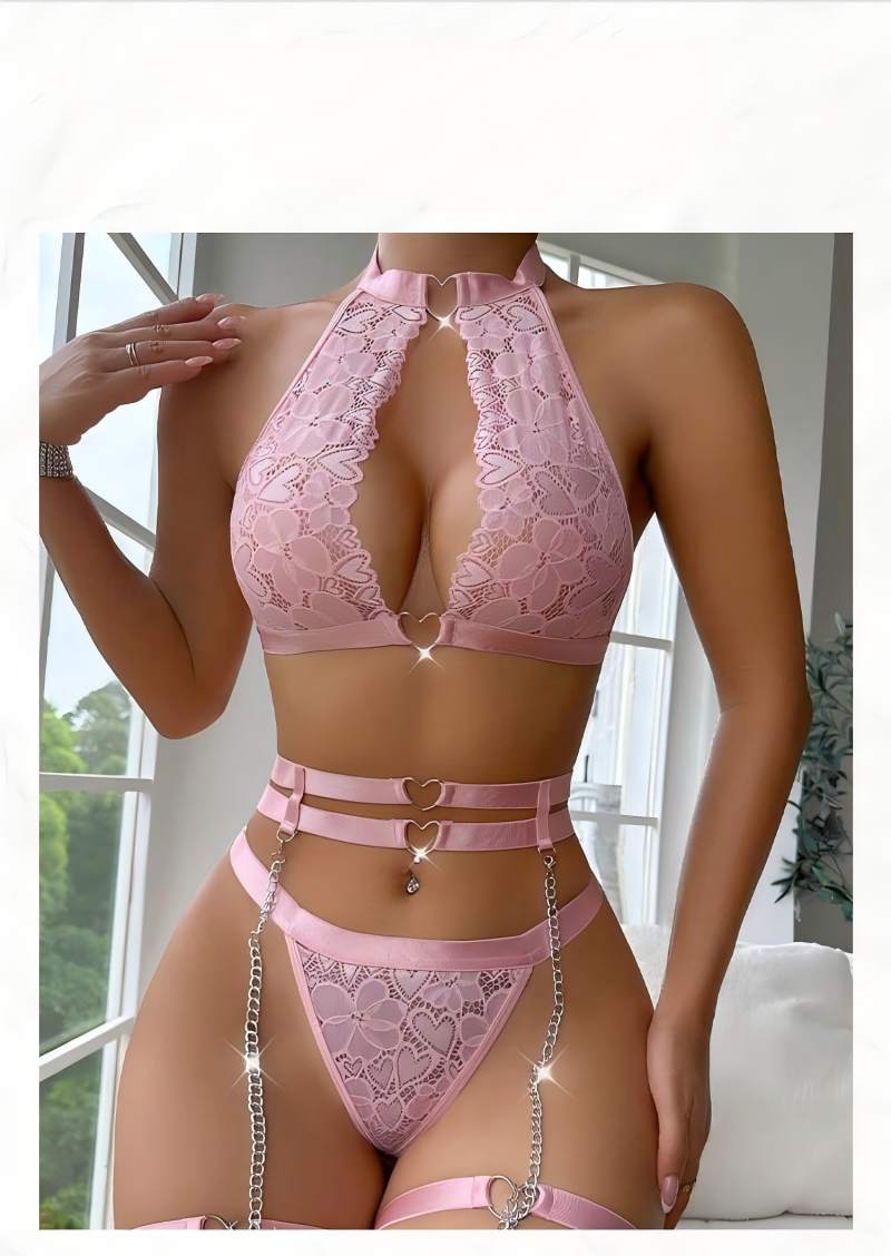 섹시 란제리 세트, 푸쉬업 레이스 가터 란제리 세트(초 - Push Up Bra Padded 리뷰 및 가격