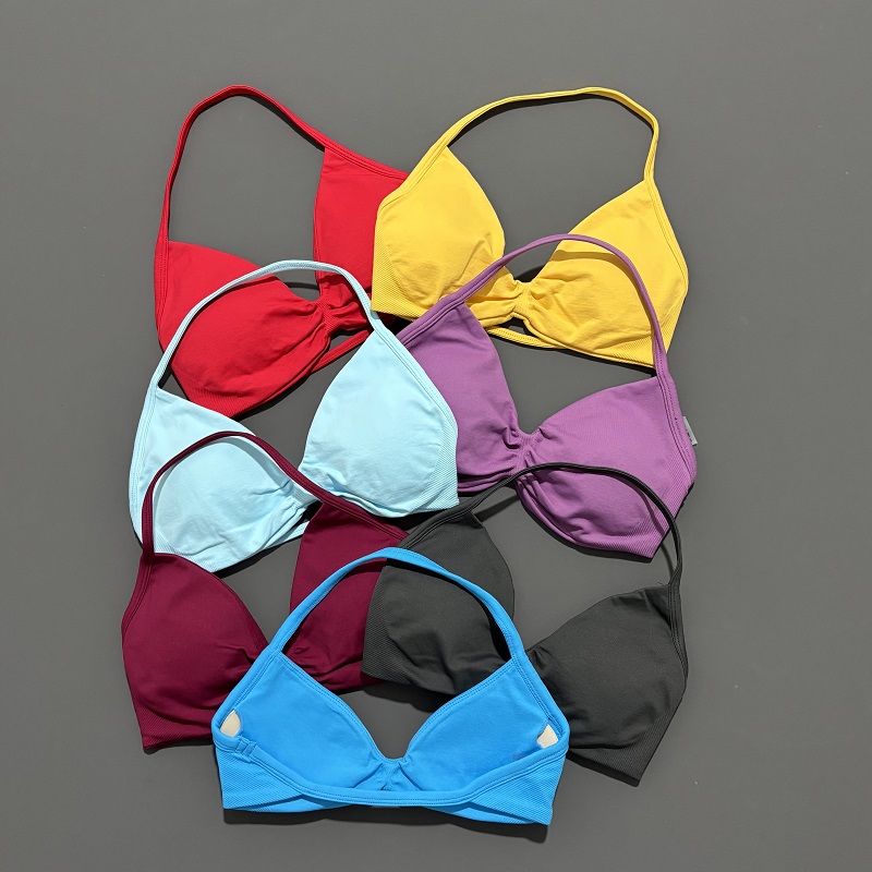 스포츠 스트래피 브라 요가 언더웨어 여성용 짐 탑 러닝 - Sports Bra High Impact 리뷰 및 가격