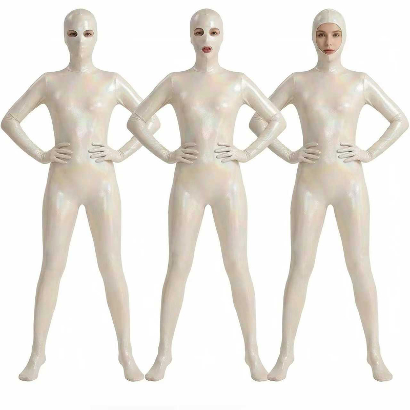 여성용 반짝이 그라데이션 젠타이 바디수트, 고탄력 광택 - Shapewear Bodysuit Firm 리뷰 및 가격