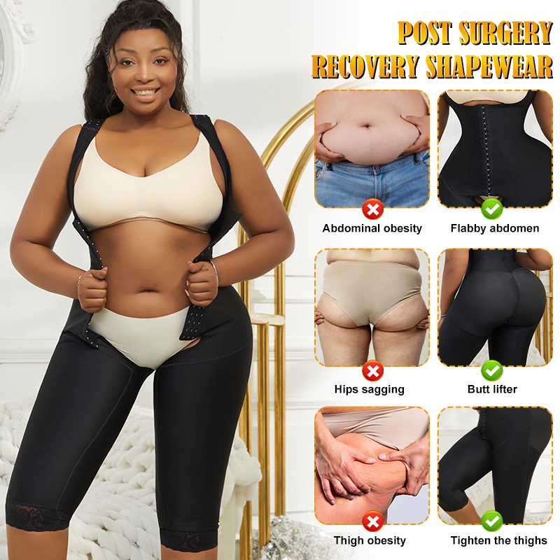 여성용 전신 보정 속옷 복부 조절 수술 후 회복용 오픈 - Shapewear Bodysuit Firm 리뷰 및 가격