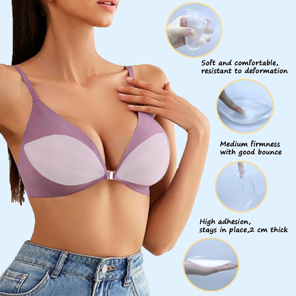 접착식 실리콘 브라 패드 - 강화된 리프트 및 형태를  - Silicone Bra Adhesive 리뷰 및 가격