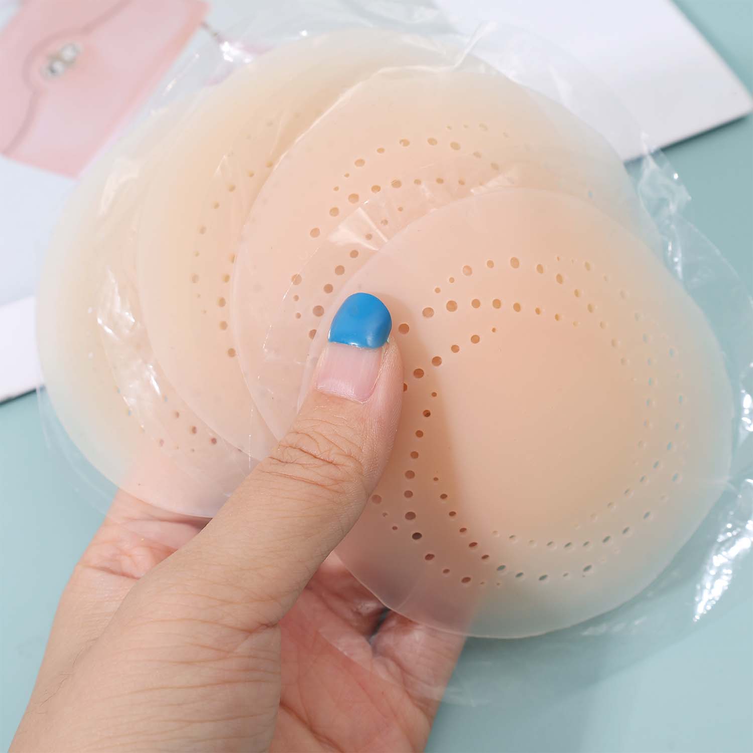 2-10개입 투명 셀프 접착식 가슴 패치 재사용 가능  - Silicone Bra Adhesive 리뷰 및 가격