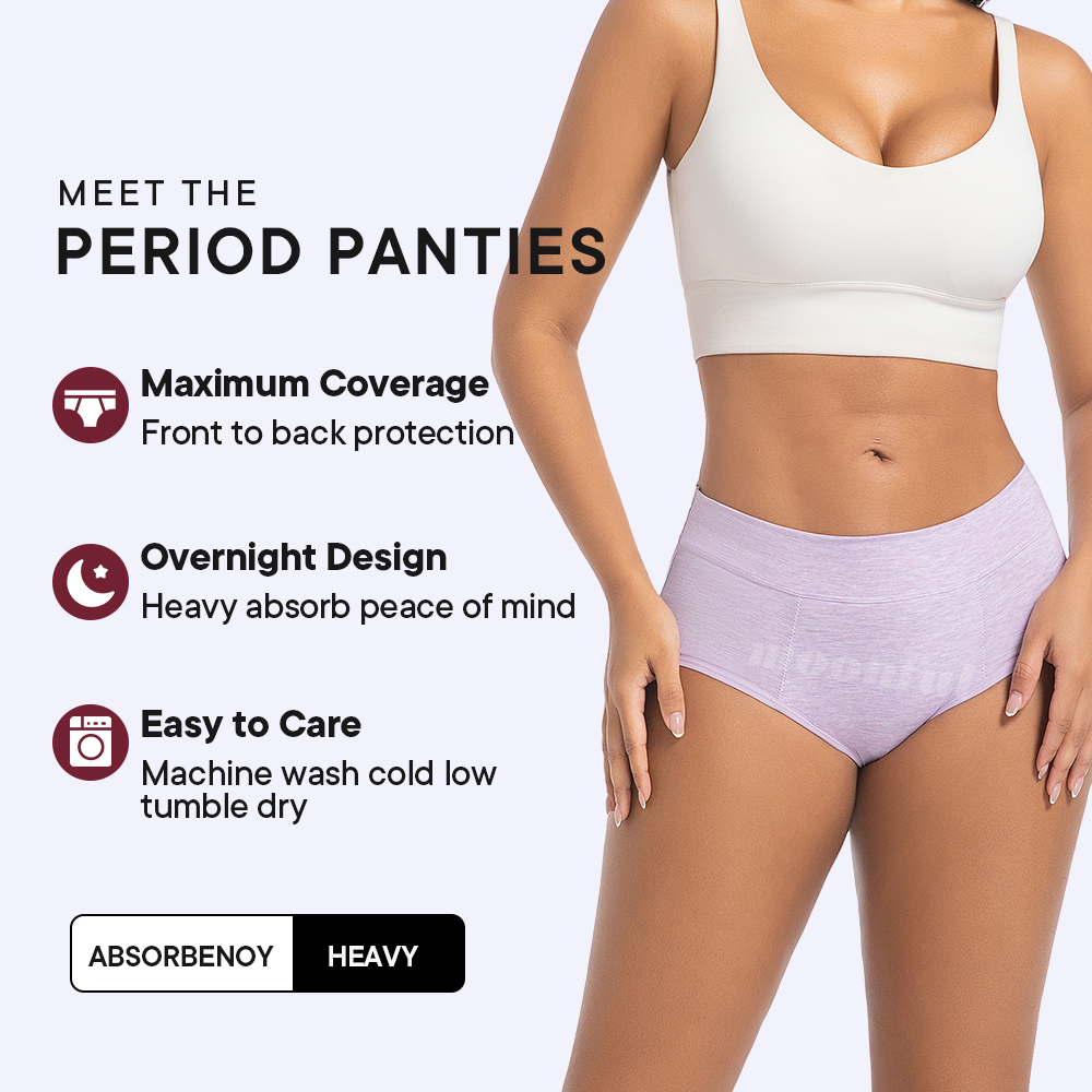 생리팬티 월경 팬티 여자 매우 풍부한 흐름 월경 반바지 - Period Panty Absorbent 리뷰 및 가격