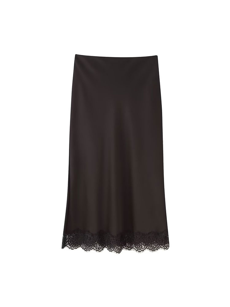 TFAFXY 빈티지 캐주얼 여성 브라운 솔리드 레이스  - Cami Top Lace 리뷰 및 가격