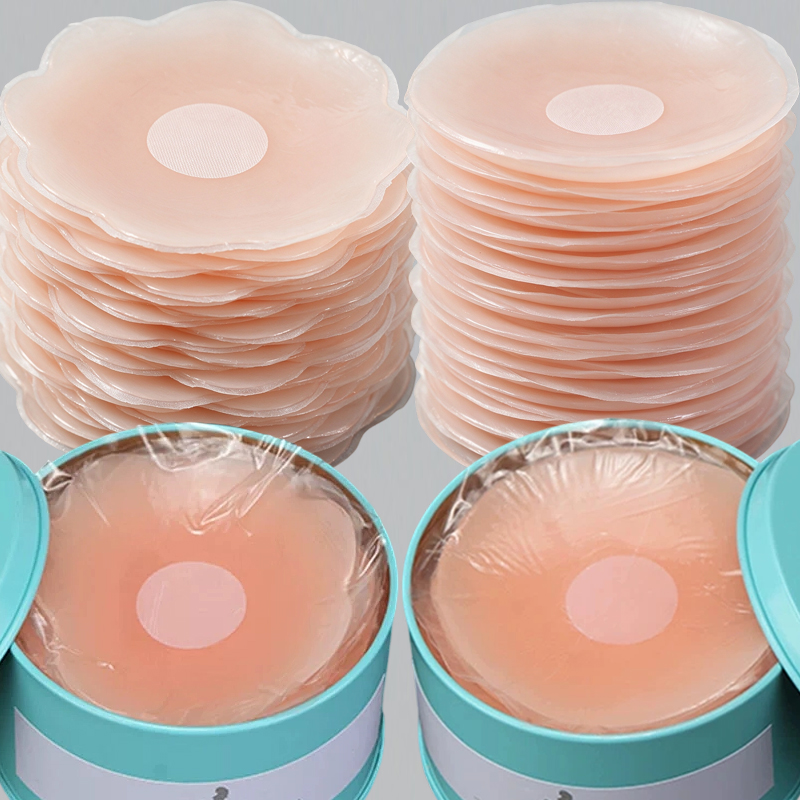 꽃무늬 원형 실리콘 니플 커버 재사용 가능 투명 유방  - Silicone Bra Adhesive 리뷰 및 가격