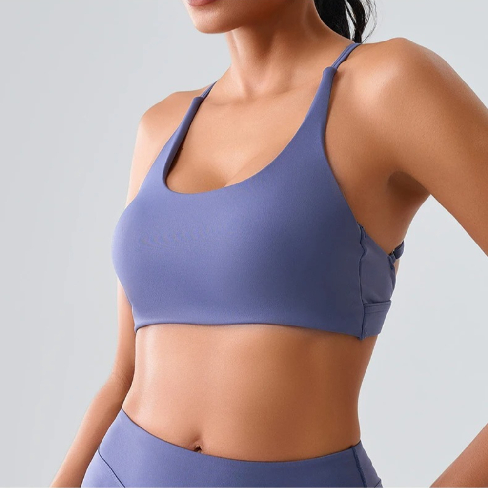 여성용 하이 서포트 푸쉬업 러닝탑 오픈백 짐웨어 패드  - Sports Bra High Impact 리뷰 및 가격