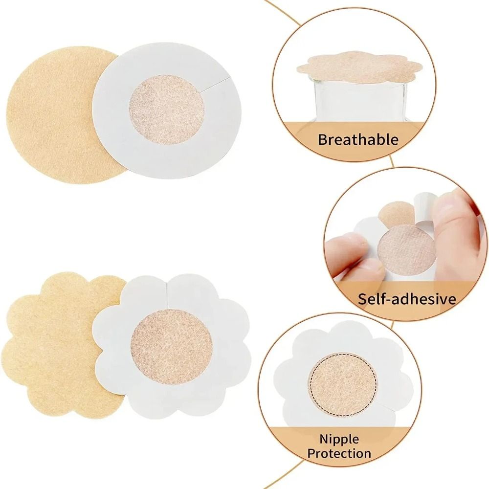 부직포 젖꼭지 커버 스티커, 보이지 않는 자체 접착 일 - Silicone Bra Adhesive 리뷰 및 가격