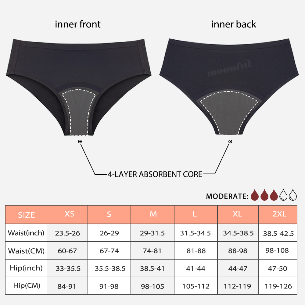 무봉제 생리 팬티 여성용 풍부한 출혈 생리 팬티 누출  - Period Panty Absorbent 리뷰 및 가격