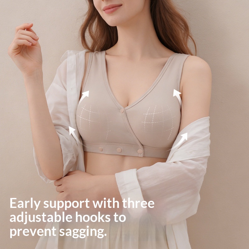 임산부 수유브라 순면 실크 앞단추형 산후 모유수유 수면 - Nursing Bra Sleep 리뷰 및 가격