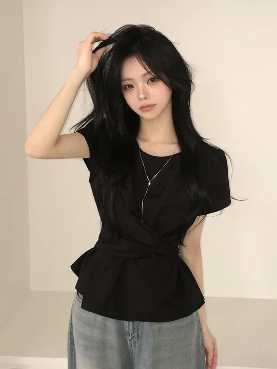 세련된 시크 허리끈이 달린 심플하고 스타일리쉬한 작은  - Corset Waist Cinch 리뷰 및 가격