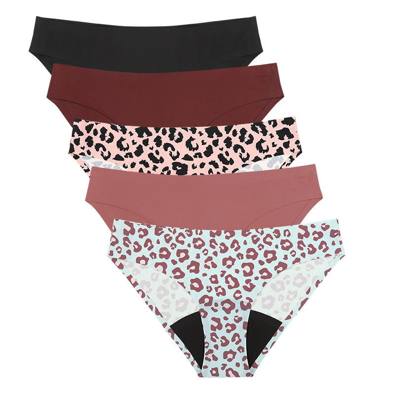새로운 스타일 레오파드 여성 통기성 월경 기간 4 레이 - Period Panty Absorbent 리뷰 및 가격